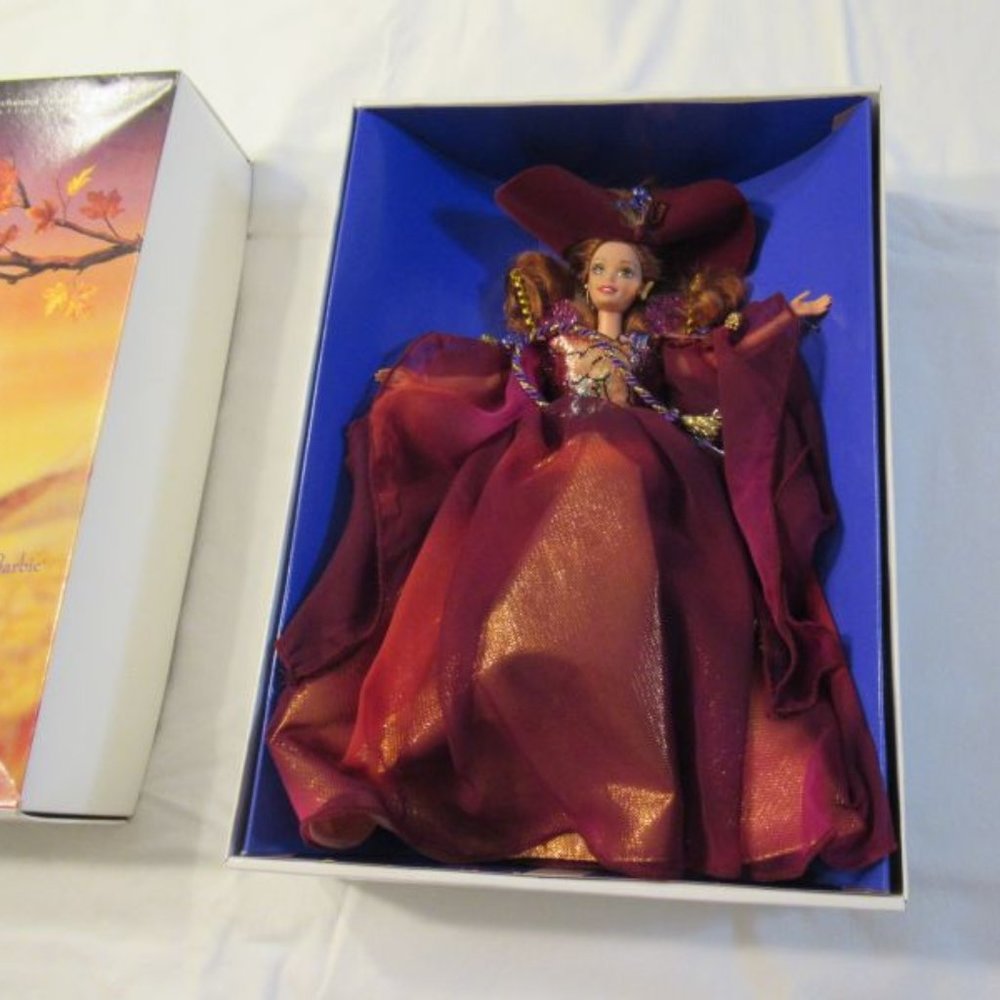 1995 Mattel AUTUMN GLORY Barbie Doll, Mint In Original Box